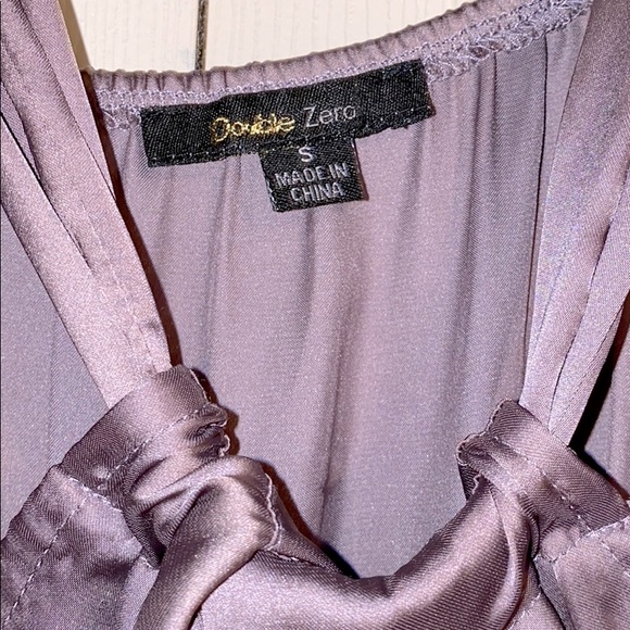 Holiday Romper Faux Silk - Picture 3 of 3